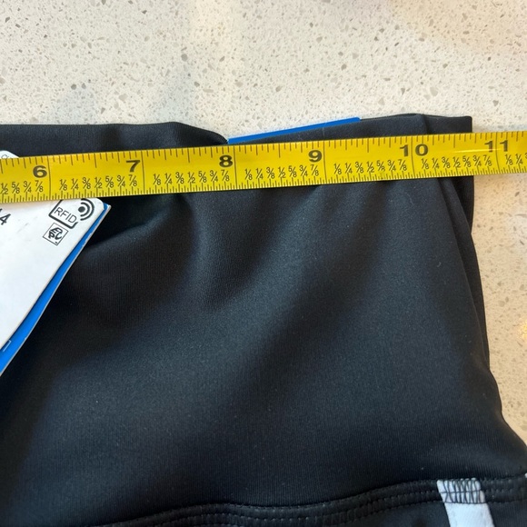 NWT Adidas Originals Women’s Black And White High Waist Biker Shorts - Picture 8 of 8